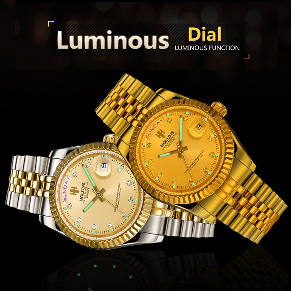 Holuns Quartz Luminous Men's Wrist Watch India | Ubuy